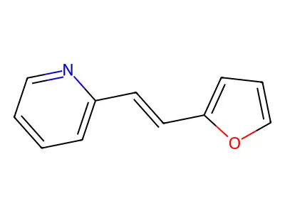 2-[2-(Furan-2-yl)ethenyl]pyridine structure