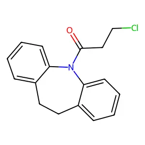 5-(3-Chloropropanoyl)-10,11-dihydro-5H-dibenzo[b,f]azepine structure