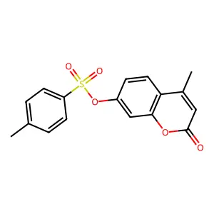 4-Methyl-2-oxo-2H-chromen-7-yl 4-methylbenzenesulfonate structure