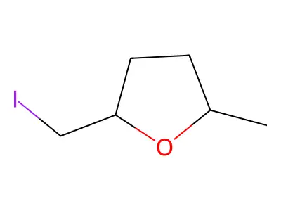 2-(Iodomethyl)-5-methyloxolane structure