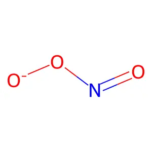 過氧化亞硝酸鹽 structure
