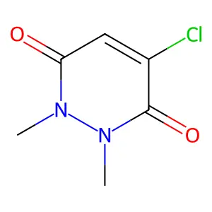 4-Chloro-1,2-dimethyl-1,2-dihydropyridazine-3,6-dione structure