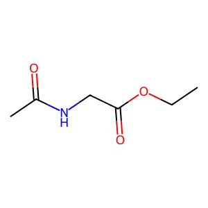 Ethyl acetamidoacetate structure
