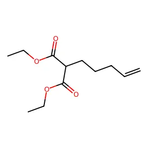 Diethyl 2-pent-4-enylpropanedioate structure