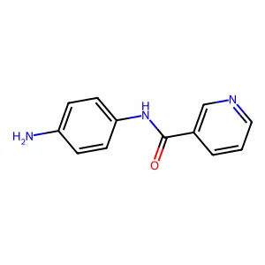 N-(4-Aminophenyl)nicotinamide structure