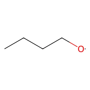 n-Butoxy radical structure
