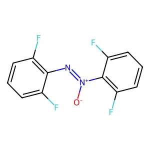 双(2,6-二氟苯基)二氮烯1-氧化物 structure