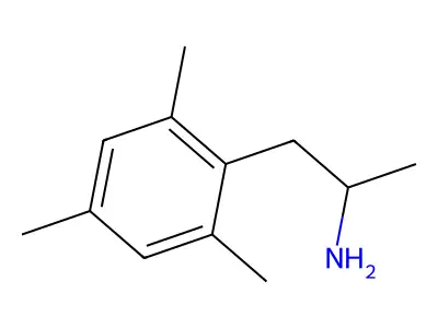 1-(2,4,6-三甲基苯基)丙-2-胺 structure