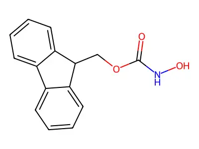 9-Fluorenylmethyl N-hydroxycarbamate structure