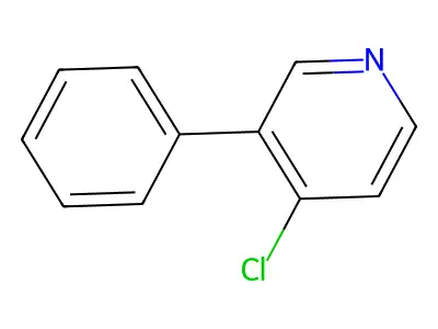 4-Chloro-3-phenylpyridine structure