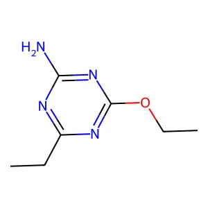 1,3,5-Triazin-2-amine, 4-ethoxy-6-ethyl- structure