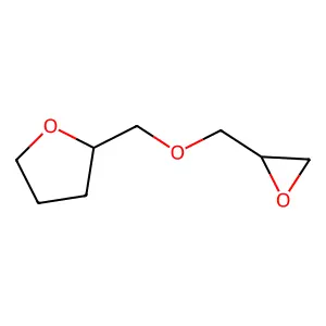 2-[(2,3-环氧丙氧基)甲基]四氢呋喃 structure