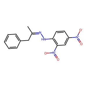 2,4-dinitro-N-(1-phenylpropan-2-ylideneamino)aniline structure