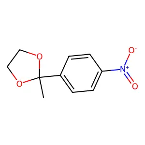 2-Methyl-2-(4-nitrophenyl)-1,3-dioxolane structure