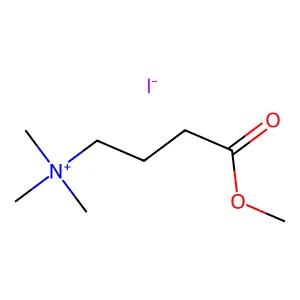 4-Methoxy-N,N,N-trimethyl-4-oxobutan-1-aminium iodide structure
