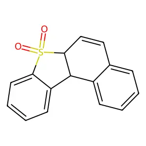 Benzo[b]naphtho[1,2-d]thiophene, 6a,11b-dihydro-, 7,7-dioxide structure