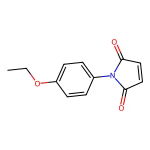 N-(4-乙氧基苯基)马来酰亚胺 structure
