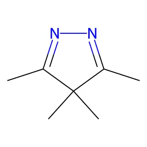 Pyrazole, 3,4,4,5-tetramethyl- structure