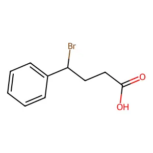 4-Bromo-4-phenylbutyric acid structure