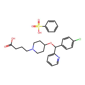 (R)-Bepotastine Besylate structure