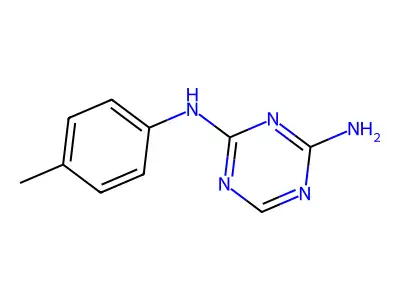 N-p-Tolyl-[1,3,5]triazine-2,4-diamine structure
