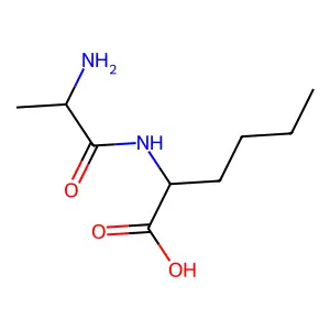 L-Alanyl-L-norleucine structure