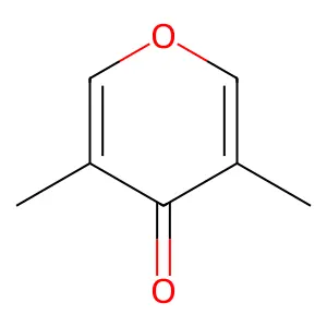 3,5-Dimethyl-4H-pyran-4-one structure