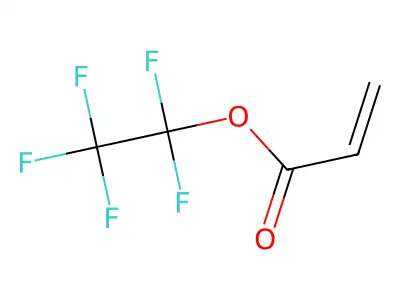 2,3,4,5,6-Pentafluorocinnamic acid structure
