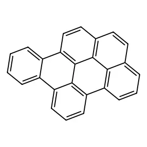 Dibenzo(b,pqr)perylene structure