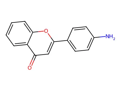 4'-Aminoflavone structure