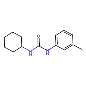 1-Cyclohexyl-3-(3-methylphenyl)urea structure