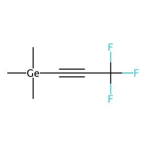 Germane, trimethyl(3,3,3-trifluoro-1-propynyl)- structure