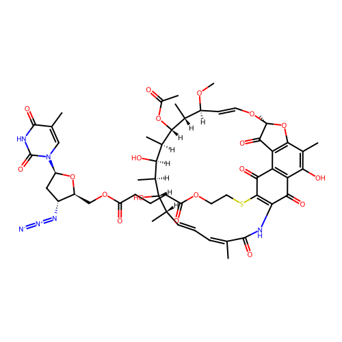 Rifamycin analog structure
