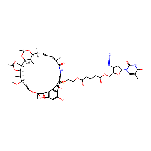 Rifamycin analog structure