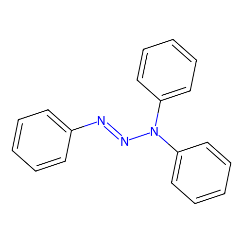 1-Triazene, 1,3,3-triphenyl- structure
