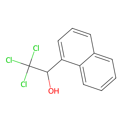 2,2,2-Trichloro-1-naphthalen-1-ylethanol structure