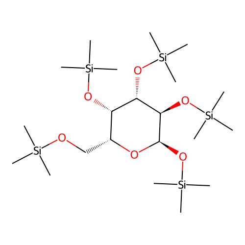 alpha-Galactose, TMS structure