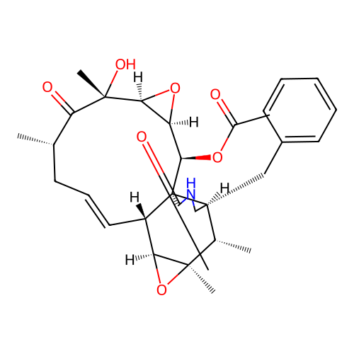 19,20-Epoxycytochalasin Q structure