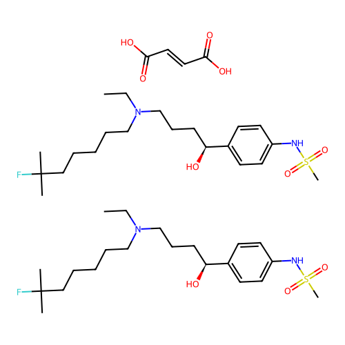 Trecetilide Fumarate structure