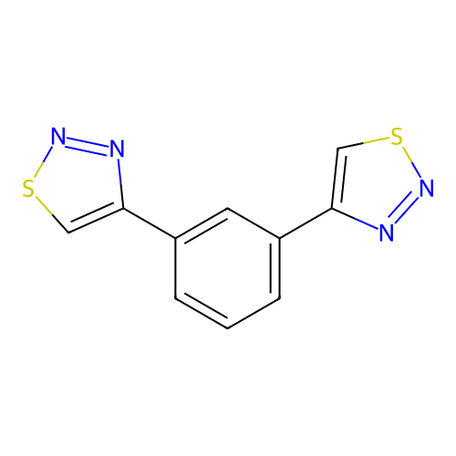 4-[3-(1,2,3-Thiadiazol-4-yl)phenyl]-1,2,3-thiadiazole structure