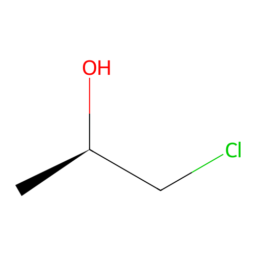 (R)-1-Chloro-2-propanol structure