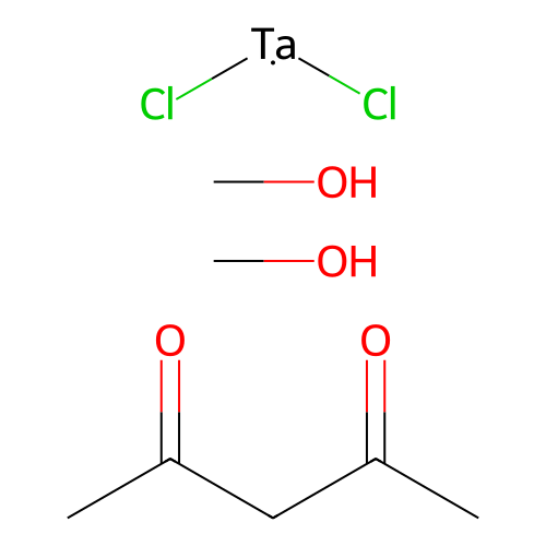 Tantalum,4-pentanedionato)- structure