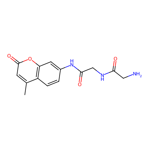 H-Gly-Gly-AMC structure