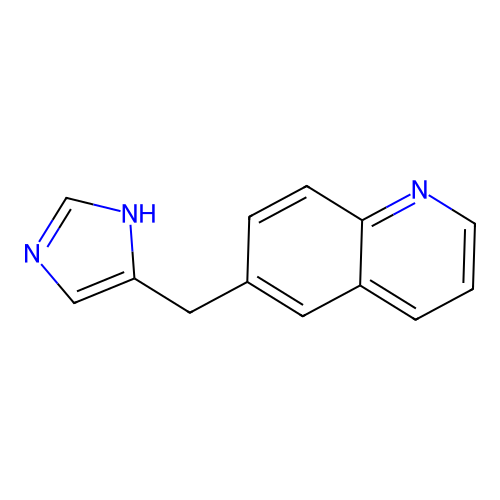 6-(1H-imidazol-5-ylmethyl)quinoline structure