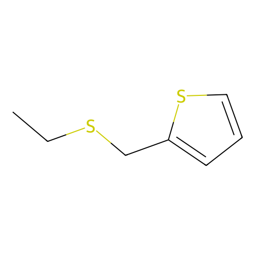 2-Thienylethylthiomethane structure