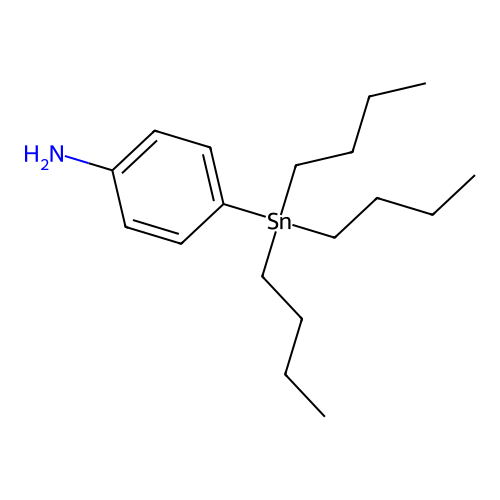 4-(Tributylstannyl)aniline structure