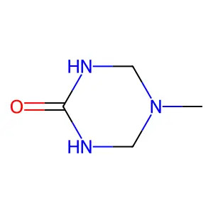 5-Methyl-1,3,5-triazinan-2-one structure
