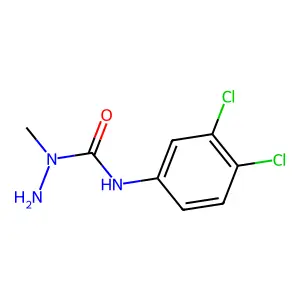 1,2-diamino-9-[3,4-dihydroxy-5-(hydroxymethyl)oxolan-2-yl]-7H-purine-6,8-dione structure