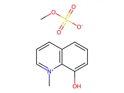 8-羟基-1-甲基喹啉硫酸甲酯 structure