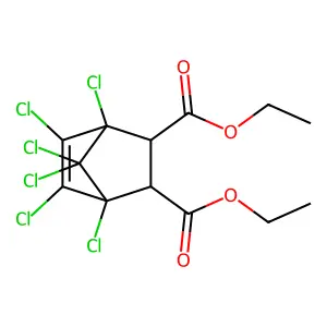 氯菌酸二乙酯 structure